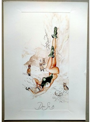 Denis SIRE - Pin up 2 Image Portfolio X made 1985